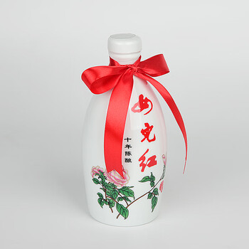女兒红 牡丹瓶 十年陈酿 半干型 绍兴黄酒 500ml 礼盒装
