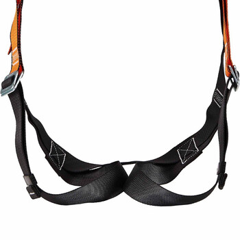 梅思安（MSA) 10212143 全身安全带高空作业防坠落 橙色 定做 1条