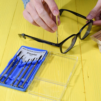 保拉(Paola) 螺丝刀套装6件套 精密小十字一字批头组合 笔记本拆机钟表眼镜维修工具1901