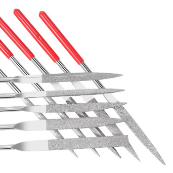 保拉(Paola) 金刚石锉刀13件套5x180mm 钢挫圆挫扁挫半圆锉方形挫三角锉 金属模型木工打磨工具包组套2258
