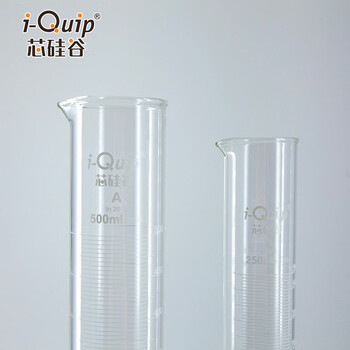 芯硅谷 C5983 圆底量筒 TC量入式 高硼硅玻璃刻度量筒  高透明度 1000ml 2个
