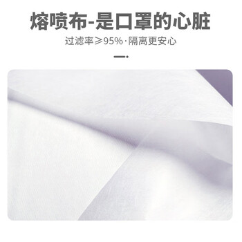 飞尔 韩版口罩 一次性立体防护口罩 柳叶型口罩 独立包装【灰色 1包】