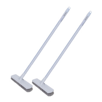 亿丽佳 加长柄洗地刷硬毛瓷砖地砖刷扫地板刷扫水清洁刷30cm 10件/组
