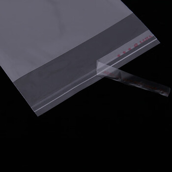 飞尔（FLYER）OPP珠光膜透明卡头袋 饰品包装自粘袋印刷塑料袋【26x40cm 100个/包】3包起批