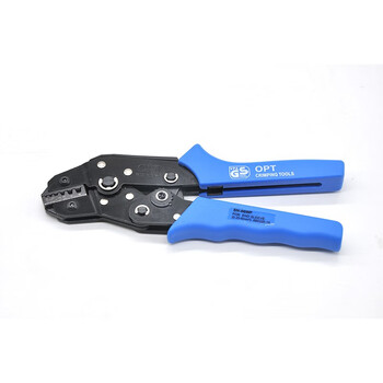 台湾OPT进口冷压端子钳电工针管式绝缘裸端子SN-06WF棘轮式快速压线钳 SN-06WF 其他