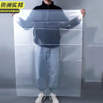 京洲实邦 20*30cm6丝 加厚PE透明高压薄膜包装袋100个JZSB-9346B