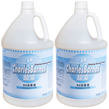 超宝（CHAOBAO） BLXM1004 84消毒液 含氯消毒清洁剂漂白水消毒水 3.8L/桶