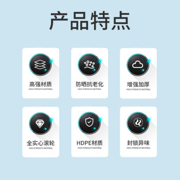 鸥宜ORYT 100L户外大垃圾桶大号带盖非脚踏户外环卫酒店厨房垃圾分类加厚大容量塑料室外物业 绿色加厚款