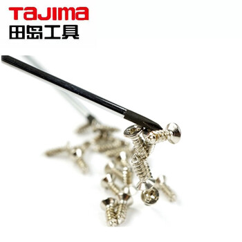 田岛（TAJIMA）EL2.5-75(+)  软胶小型柄十字螺丝 刀螺丝批改锥起子十字工具EL系列 #0*75  1301-0917