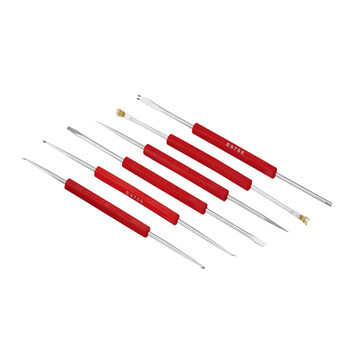 力易得（ENDURA）E9753 6件套助焊工具焊接维修助焊工具撬刀撬棒电路板焊锡拆焊工具电焊清洁辅助清洁刷