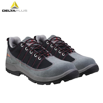代尔塔（Deltaplus）301234 彩虹系列透气安全鞋防砸12KV绝缘鞋 灰黑色 36码 定做 1双