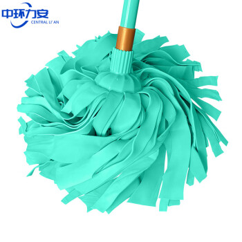 中环力安【颜色随机】圆头老式鹿皮绒吸水拖布