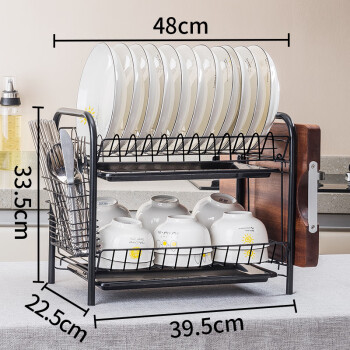 置碗架置碗架厨房水槽上方滤水碗架置物架不锈钢洗碗池沥水架台式放碗