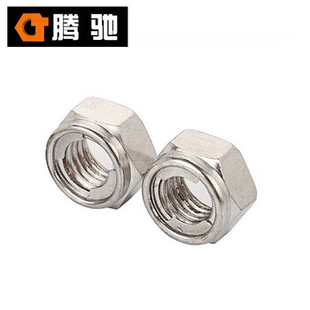 腾驰 CT 304 金属锁紧螺母 DIN980v 不锈钢锁紧防松螺母 M8-1.25（400支/盒）