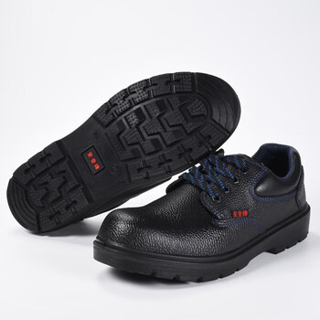 安全牌（AN QUAN PAI） 6KV防砸绝缘皮鞋 ZP5502 二层牛皮劳保鞋耐油耐磨防砸安全鞋 39码