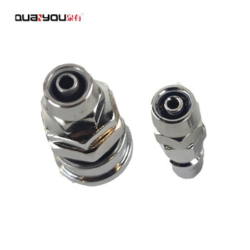 泉有(quanyou)快速接头气管快插接头PU气管接头 快速接头 QY-20SP+PP(5X8)