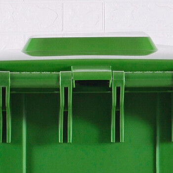 絮实 塑料垃圾桶带轮 挂车 环卫垃圾桶 户外垃圾桶 分类垃圾桶 （其他垃圾）logo可定制XS-240L