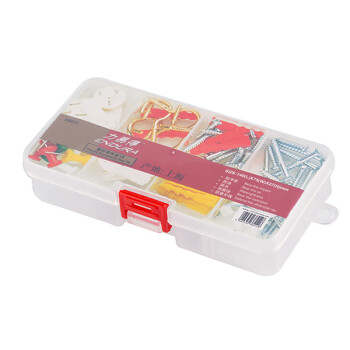 力易得（ENDURA）E8415 塑料零件盒5#纳盒透明多层格装儿童玩具积木大小颗粒零件分类盒子整理箱