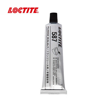 乐泰/loctite SI587 蓝胶平面密封强力胶 工厂设备维护OEM发动机法兰油底壳电机变速箱水泵硅胶 85g 1支