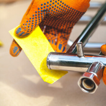 卡夫威尔 纱布卷砂纸带金属木工抛光打磨 角磨机手撕卷式砂纸磨头 石英砂180目9.3cm*5m YS3591