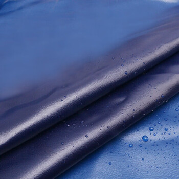 者也 牛筋皮围裙 防水防油加大加厚围腰工业耐酸碱反穿衣 黑色