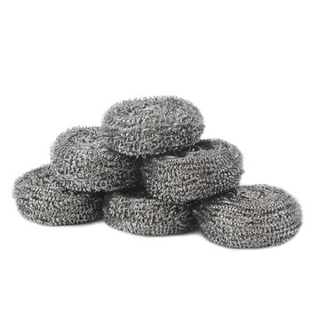 康丽雅 K-0065 不锈钢钢丝球  食堂厨房洗碗钢丝刷 8克*100只装