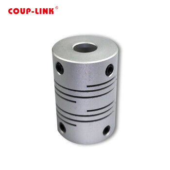 COUP-LINK 卡普菱 弹性联轴器 LK1-15(15.5X23) 铝合金联轴器 定位螺丝固定平行式联轴器