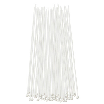 卡夫威尔 自锁式尼龙扎带大号小号加长 园艺扎线带 扎带理线带束线带捆扎带 7.6*550mm 白色 50支装 OT3320