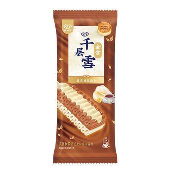 品高12支和路雪千层雪棒金赏庄园红茶轻芝士口味冰淇淋雪糕冷饮金赏