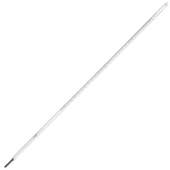 匡建仪表一等标准玻璃温度计WBG系列 50-75℃ 1支长度54cm 分度值0.05℃ 可过检 高精度 实验室用 50-75℃ 