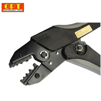 中国台湾OPT压线钳LY裸端子绝缘开口鼻子欧式端子压接钳LY-10 LY-10 铬钒合金钢