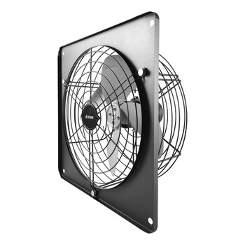 艾美特14寸开孔390*390mm强力吸排两用厨房排风扇抽油烟窗式挂壁式大风量工业风扇养殖场地下室换气扇FP-14H