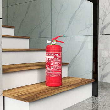 绿消 3公斤干粉灭火器新国标  商用干粉灭火器3kg消防器材MFZ/ABC3消防年检灭火器 车载 大货车专用