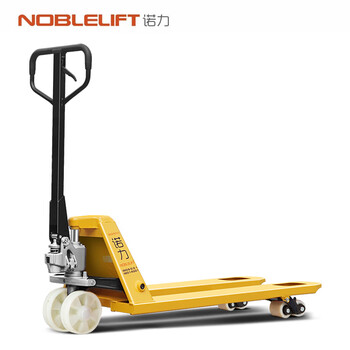 诺力（NOBLELIFT）叉车手动液压搬运车地牛托盘手拉车AC3吨外宽540叉长1150尼龙轮 1台