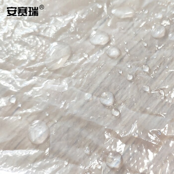 安赛瑞 一次性塑料围裙 防水防油防油漆颜料  白色 均码 100条装 11376