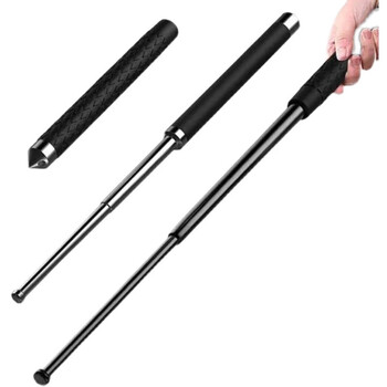 须特 实心甩棍防身武器 合法自卫伸缩挡刀棍子车载用品摔棍甩棒甩鞭甩辊