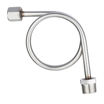 匡建仪表（CONJANT）压力表缓冲管90度内14*1.5外4分（不锈钢）表弯管 冷凝管散热管