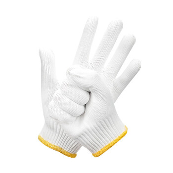 舜造 劳保线手套 60副 细纱棉纱加密 加厚耐磨 工地车间