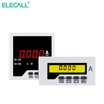 伊莱科(ELECALL)数显单相交流电流表ELE-AA31/3Y智能液晶数字表 白色 ELE-AA31 AC800/5A 7 