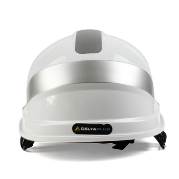 代尔塔（Deltaplus） 102029 DIAMOND V UP钻石型安全帽可与眼镜101134搭配无下颌带白色 1顶