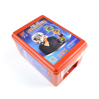 安美尚（ms）火灾逃生面罩TZL30过滤式消防自救呼吸器防火防烟1个定做