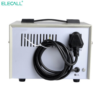 伊莱科(ELECALL)指针稳压器全自动交流稳压器 白灰 指针式SVC-3000VA（无电源线） 7