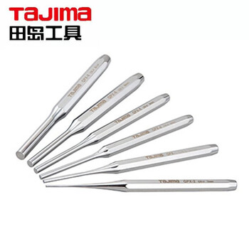 田岛（TAJIMA）QPS-6 6件套凿冲组合套装销冲多规格 1701-1401