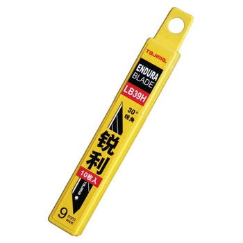 田岛（TAJIMA）LB39H 30度锐角美工刀片壁纸刀片小号9mm替换刀片替刃 1102-0408