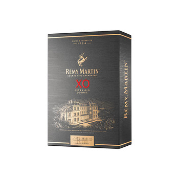 人头马（Remy Martin）洋酒 X.O优质香槟区干邑白兰地 700ml  
