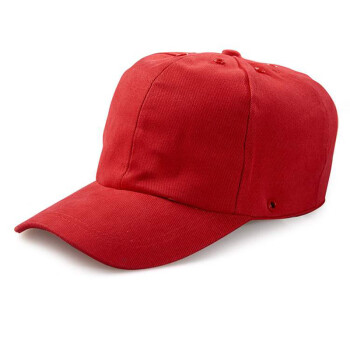 赛锐 SR-1027RD 标准款轻型防撞帽防撞棒球帽工人安全帽可定做LOGO 红色 1顶