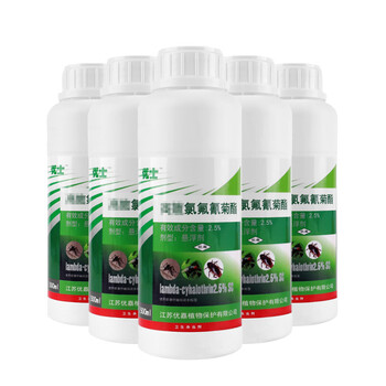 兰诗 PB1057 高效氯氟氰菊酯悬浮剂灭苍蝇蚊子蟑螂药跳蚤杀虫剂 500ml/瓶 20瓶/箱