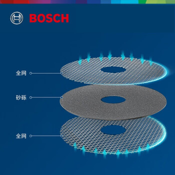 博世（BOSCH）角磨机金属磨片实用型磨片金属研磨100mmx4x16