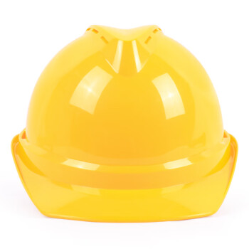 成楷科技（CK-Tech）工地安全帽 CKT-V1 新国标 ABS防砸抗冲击 透气款 V字型黄色 1顶
