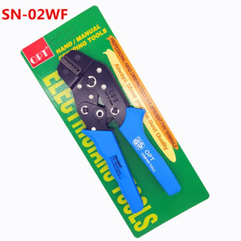 台湾OPT棘轮式快速压线钳进口冷压端子钳电工针管式绝缘裸端子 SN-02WF SN-02WF 其他